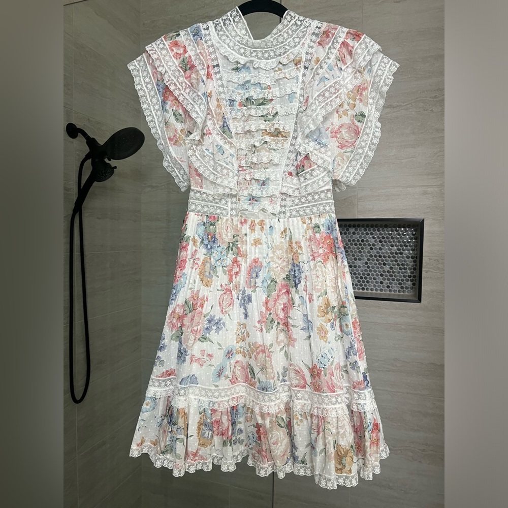 Zimmermann floral dress